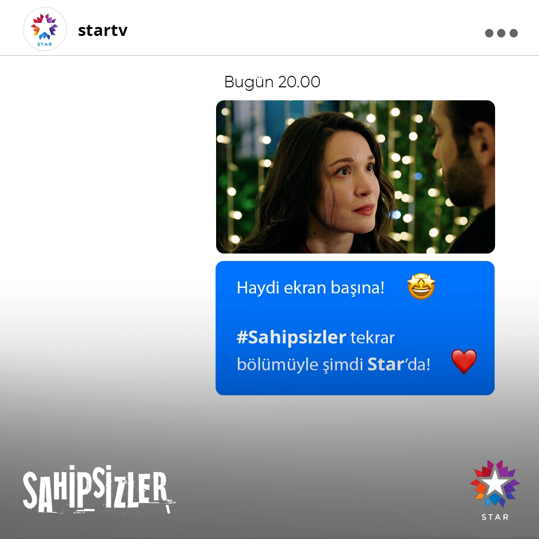 "Ben senin en güçlü halini de gördüm, en zayıf halini de." #AzDev #Sahipsizler tekrar bölümüyle şimdi Star'da! Sahipsizlertvdizi 🔗