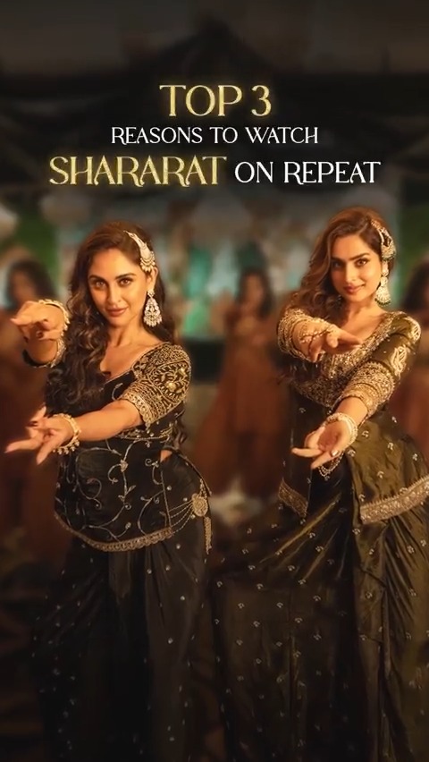 What is the reason you’re playing Shararat on loop? 💃🪩 1) Ayesha and Krystle’s moves 2) Rehman Dakait’s entry 3) Madhubanti and Jasmine’s vocals Comment your answer below 👇 Book your tickets. 🔗- #Dhurandhar Making Records Worldwide 🔥 Ranveer Singh Shashwat Sachdev Jasmine Sandlas Madhubanti Bagchi Krystle Dsouza #AyeshaKhan #AkshayeKhanna Sanjay Dutt Ranganathan Madhavan arjun rampal #SaraArjun TheRakeshBedi Aditya Dhar #JyotiDeshpande Lokeshdhar Diwan #JioStudios B62 Studios Vijay Anil Ganguly #DivaniIndia Saregama