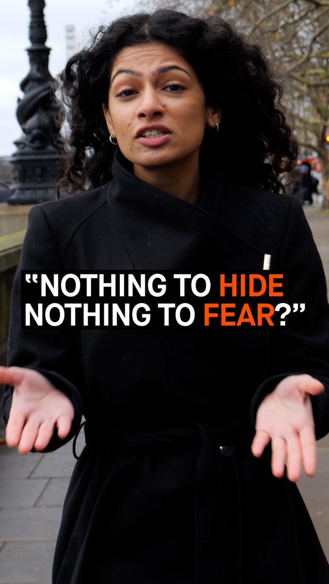 👁️Send this video to a friend who says “If I’ve got nothing to hide, I have nothing to fear” They couldn't be more wrong...