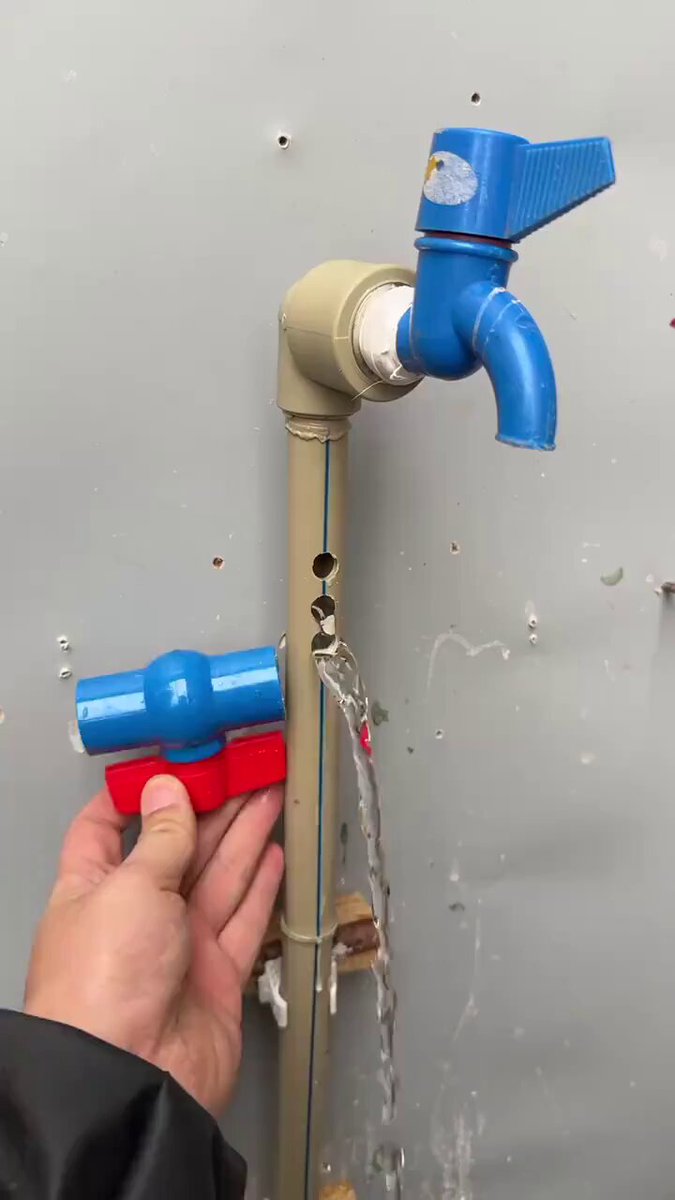 A simple PVC trick for smarter water flow