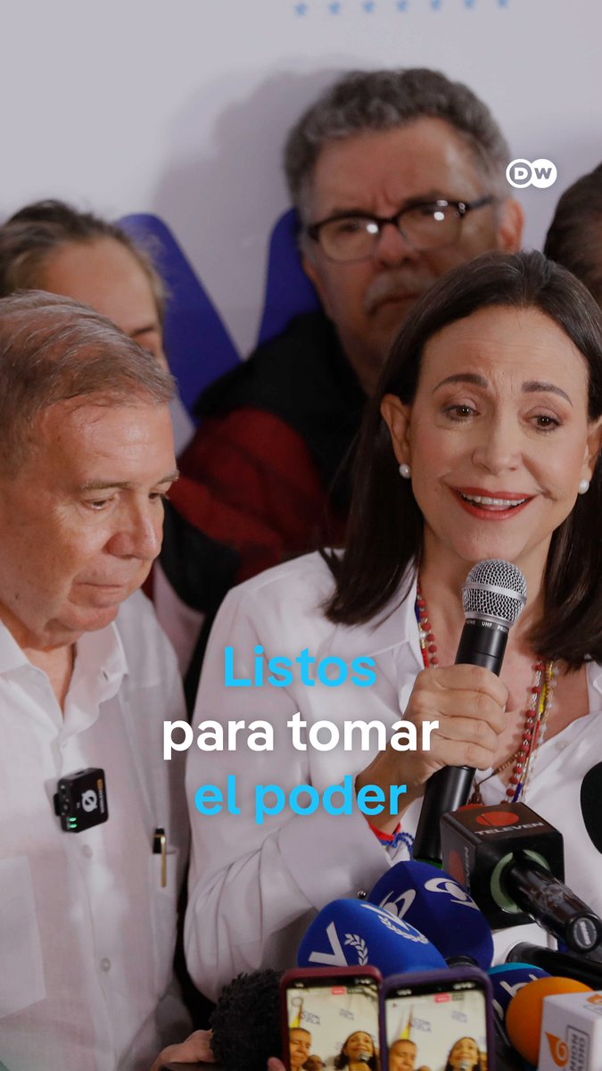 Pese al rechazo de Trump, María Corina Machado dice estar lista para tomar el poder en Venezuela María Corina Machado aseguró que, junto a Edmundo González Urrutia, está lista para asumir el poder en Venezuela pese al rechazo del presidente Donald Trump. La opositora lo afirmó en una entrevista, reiterando que cuenta con el mandato popular para liderar el país. /ll