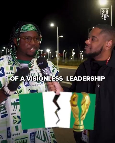 Nigeria fans have a lot to say about the Super Eagles not qualifying for the 2026 World Cup 🗣️🔊 (w/ Miles 🫰🏾🇬🇭)