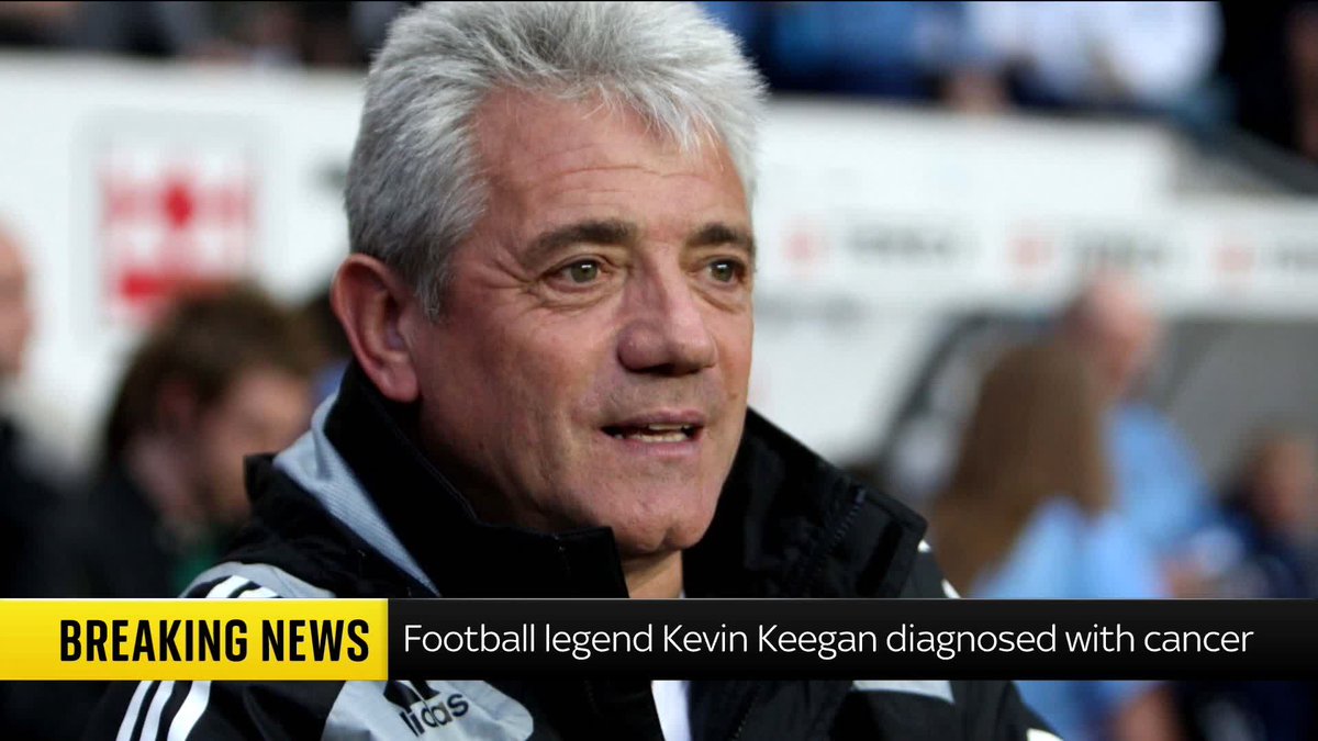 BREAKING: Football legend Kevin Keegan has been diagnosed with cancer, his family has said. 📺 Sky 501 and YouTube
