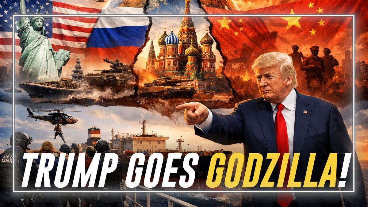 💥BREAKING: President Trump Seizes Russian Tanker &amp; Prepares To Annex Greenland! PLUS, Globalist NATO/EU Draw Red Line, Threaten to Expel US From Europe! Bottom Line— The Old World Order Is OVER, And The New Tripolar World Is HERE!