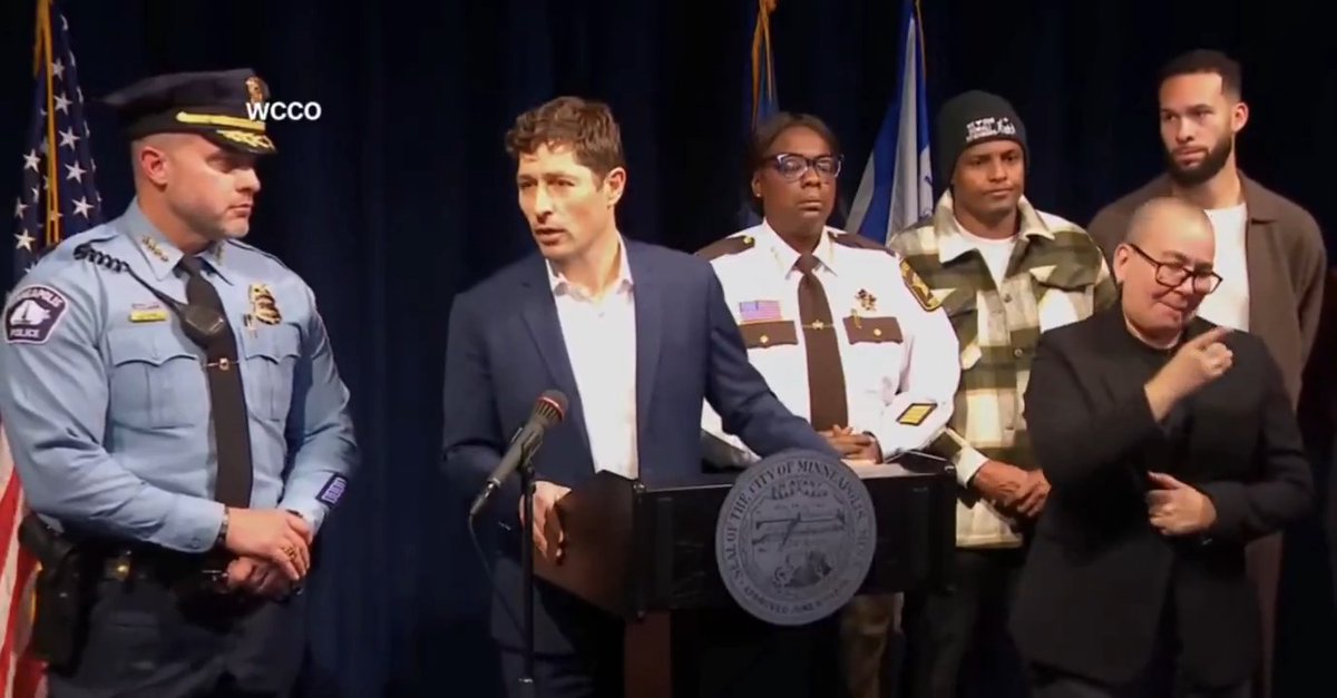 "To ICE: Get the fuck out of Minneapolis. ... It's on you to make sure ... further loss of life and injury is not done." — Minneapolis Mayor Jacob Frey reacts to an ICE officer fatally shooting a woman in her car as she tried to drive away during an immigration protest Wednesday
