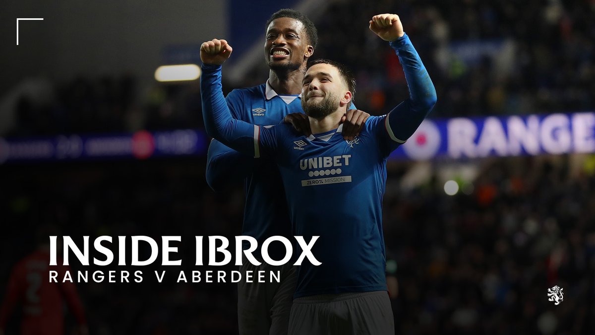 💙 Inside Ibrox | Rangers vs Aberdeen Go behind-the-scenes in our latest episode of Inside Ibrox, showcasing our 2-0 victory over Aberdeen on a cold night in Govan. 📺 Watch in full on RangersTV |