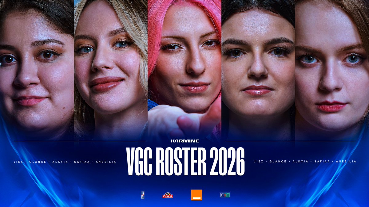 Une dernière danse, une dernière valse avant de vous dire… qu'elles restent. Notre équipe pour la saison 2026 des Valorant Game Changers : 🇷🇺 KC Glance 🇩🇿🇫🇷 KC safiaa 🇹🇷 KC Jiex 🇷🇺 KC anesilia🦕 🇹🇷 KC Alkyia 🇧🇾 KC SmartSeven (HC)