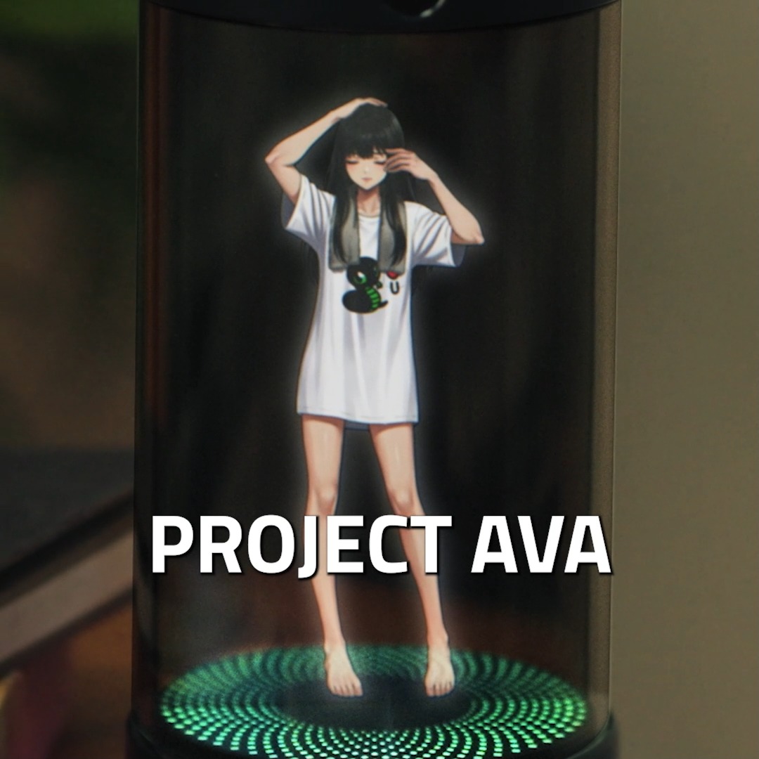 Set your avatar, start a conversation, and elevate your day-to-day. Razer Project AVA is the AI Desk Companion you need for your everyday tasks — bringing intelligent assistance, personalization, and efficiency to your desktop experience. Be among the first to sign up for Razer Project AVA at launch via the link above.