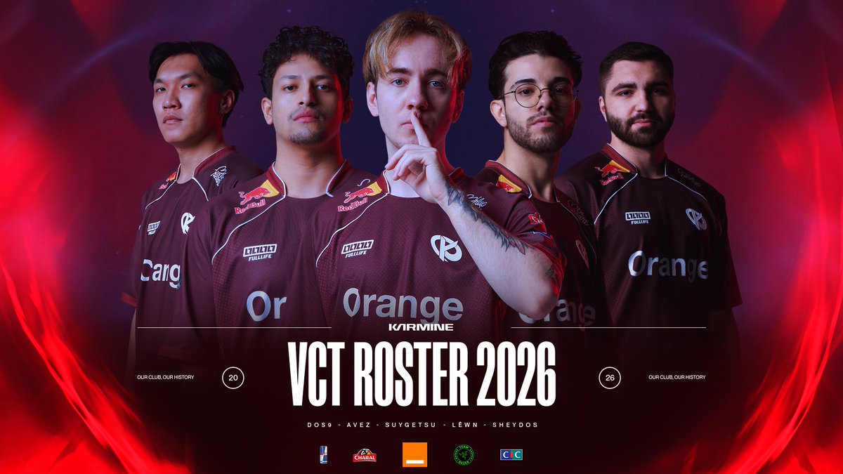 Vraiment efficace appareil interdimensionnel 🤓 Notre équipe pour la saison 2026 des #VCTEMEA : 🇪🇬 KC avez 🇷🇺 KC suy 🇰🇿 kc dos9 🇹🇷 KC LewN 🇹🇷 🇷🇺 KC SHEYDOS 🇷🇺 ENGH (HC) 🇪🇬 🇫🇷 KC ZE1SH (C) Présenté par R Λ Z Ξ R 🇫🇷