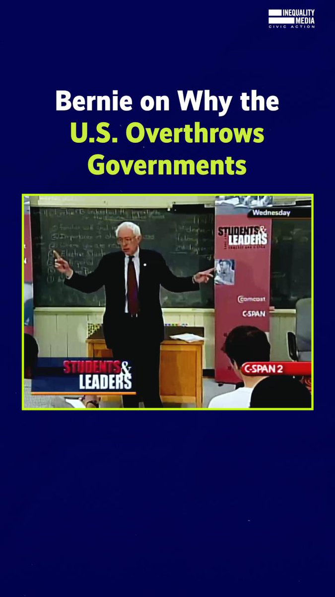 What really drives U.S. foreign policy? Listen to what Bernie Sanders had to say 20 years ago.