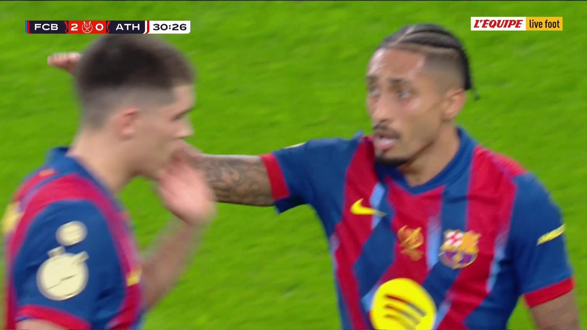 โฝ๏ธ FERMIN LOPEZ DOUBLE LA MISE POUR LE BARรA APRรS 30 MINUTES DE JEU !!! ๐โค๏ธ BARCELONE 2-0 BILBAO ๐ฅ L'รquipe