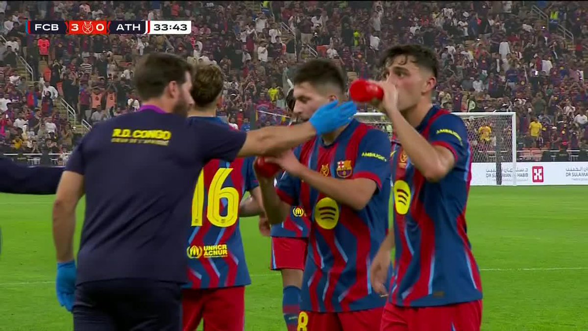 BARCELONA ARE RUNNING RIOT IN THE SPANISH SUPERCOPA! 📺 ESPN2