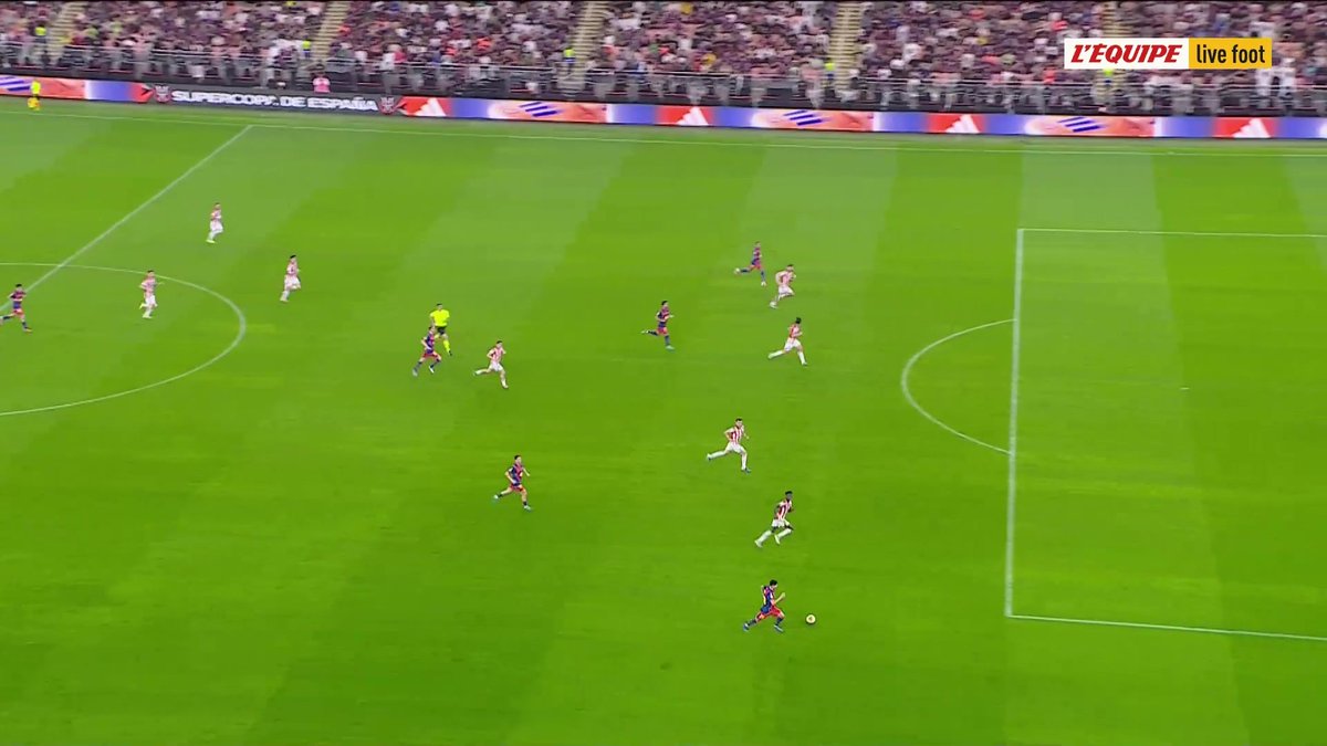 ⚽️ BUT DE BARDGHJI POUR LE BARÇA !!! 💙❤️ Ça fait 3-0, et on joue seulement la 34ème minute de jeu. Unai Simon. 🥶 BARCELONE 3-0 BILBAO 🎥 L'Équipe