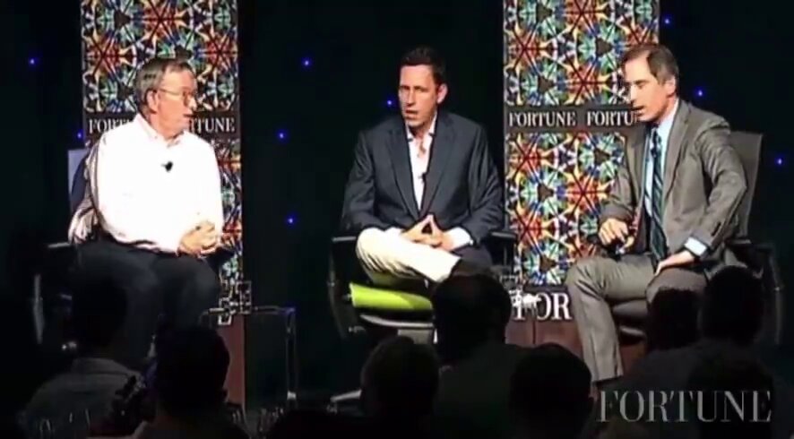 Palantir cofounder Peter Thiel on tech companies and dividends: “You can’t issue a dividend. The day you take that $30 billion and send it back to people, you’re admitting you’re no longer a tech company.”