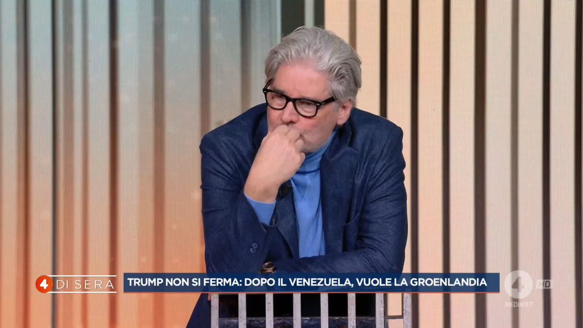 "Tutti gli italiani che manifestano a favore di Maduro dovrebbero trascorrere qualche settimana in Venezuela per capire la vita dei venezuelani" Francesco Giubilei a #4disera