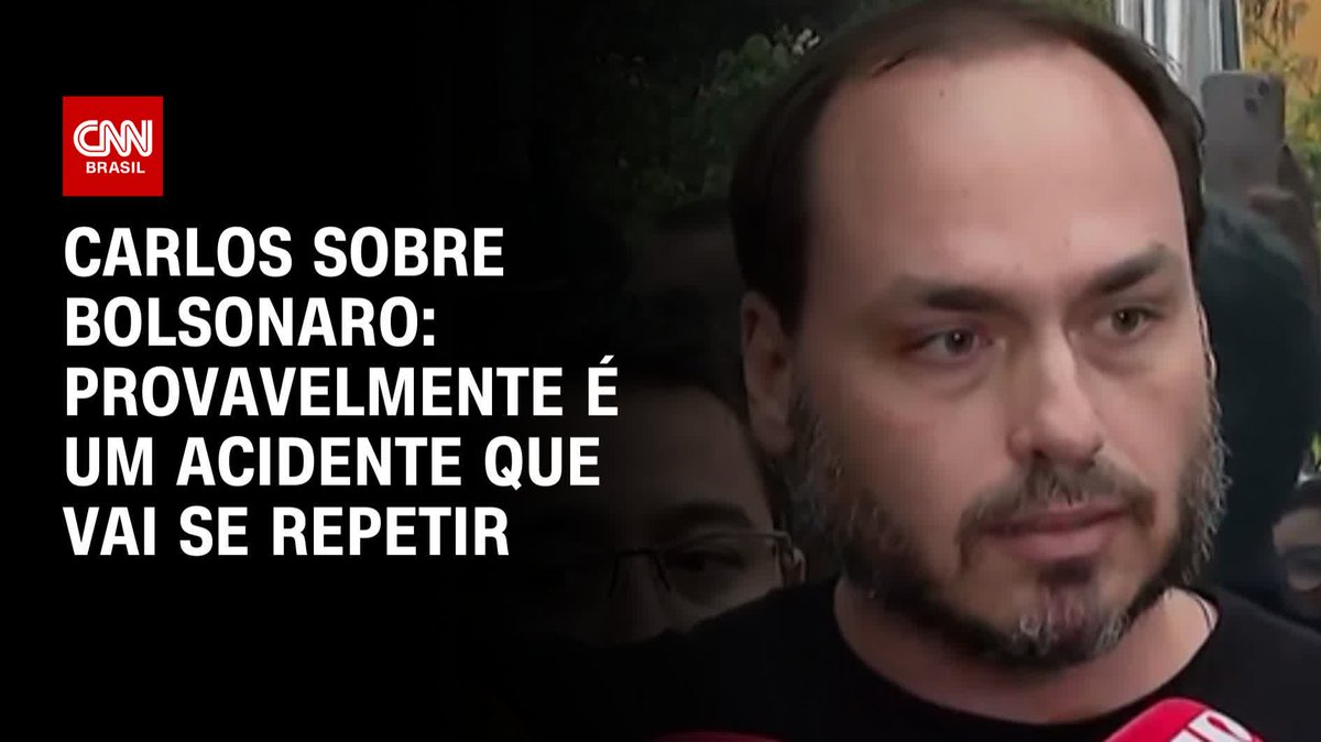 Carlos sobre Bolsonaro: Provavelmente é um acidente que vai se repetir; assista #CNN360º