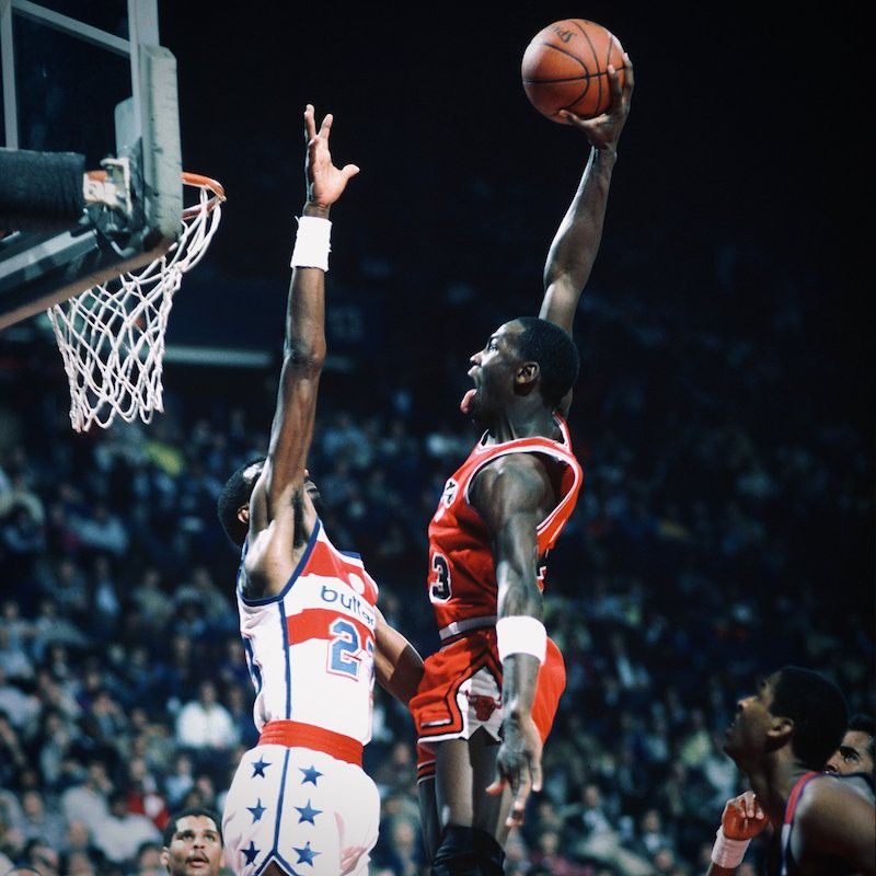 Michael Jordan’s rookie resume All-Star Starter All-NBA 2nd team Rookie of the Year 6th in MVP voting Led NBA in total PTS 1st rookie to lead team in PTS, REB, AST, STL