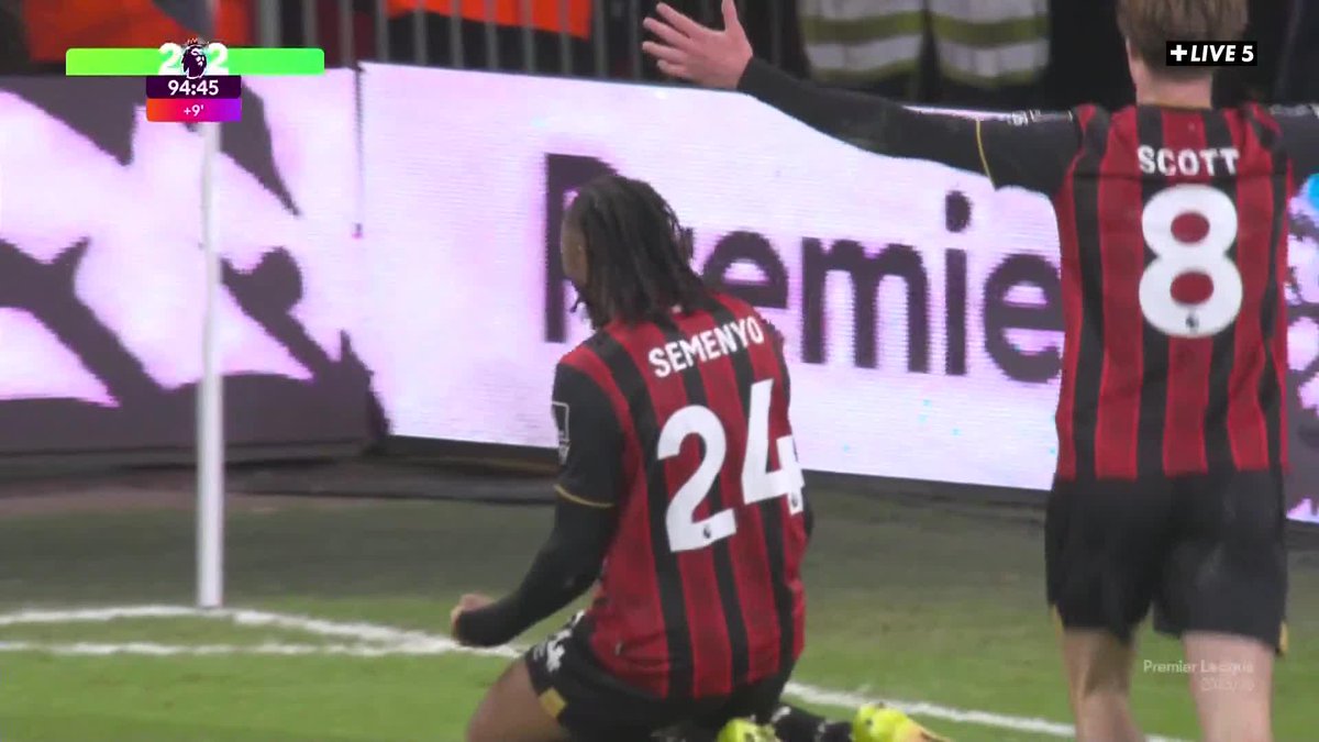 🇬🇭 Antoine Semenyo, one final time for Bournemouth 🚀⚽️
