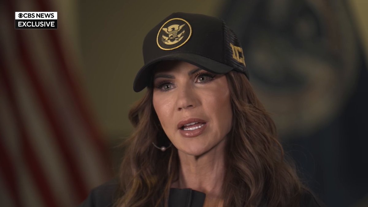 Is the Trump administration only targeting blue states with federal agents, immigration crackdowns and fraud investigations? Yesterday, in an exclusive interview, CBS News' Nicole Sganga pressed Homeland Security Secretary Kristi Noem on whether politics are at play. Noem responded people should be reassured by the fact President Trump wants to help blue states like Minnesota. "He's not just helping states that support him politically," Secretary Noem said. "He's showing up in cities like Minneapolis, where the leadership and the political operation hasn't voted for him and didn't support him, but he's still coming here to help keep people safe."