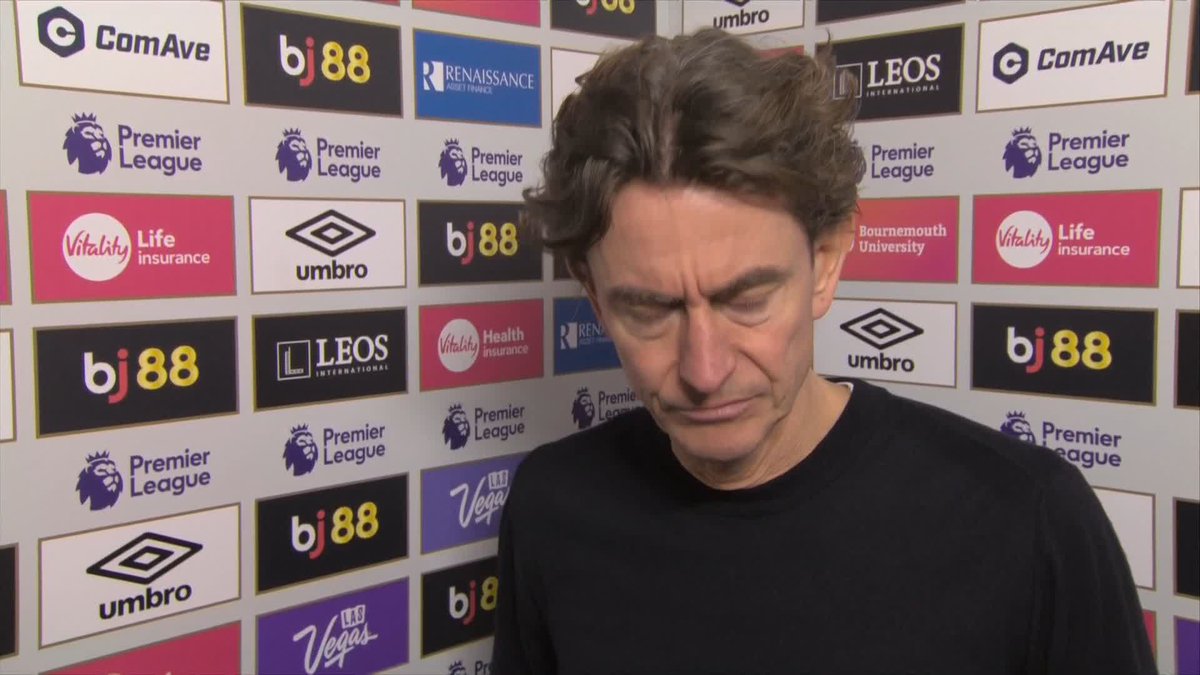 "It's just so painful." Thomas Frank shares his thoughts after a difficult defeat for Spurs 💭