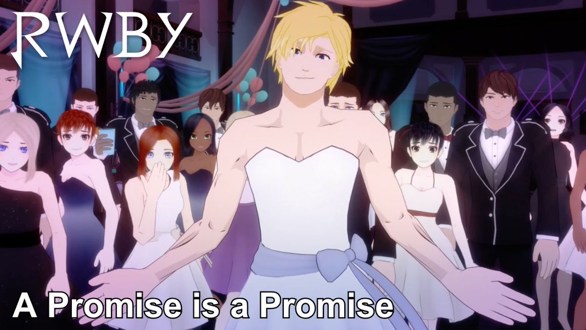 You heard the man, a promise is a promise 🕺
