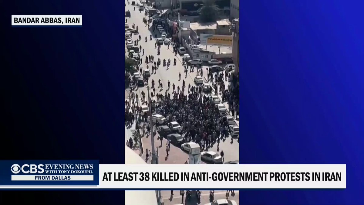 Nationwide protests continue in Iran, where at least 36 people have been killed and over 2,000 arrested. The Iranian government says it’s sending $7 monthly payments to help citizens afford basic necessities.