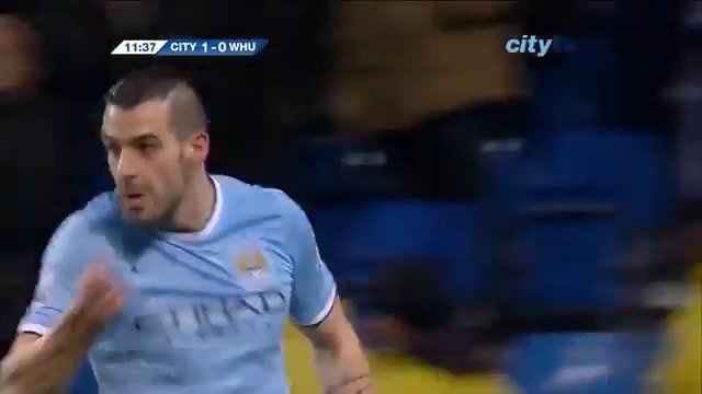 #OnThisDay: #ManCity 6-0 West Ham [2014] ⚽️ [12', 26', 49'] Álvaro Negredo 9️⃣ ⚽️ [40'] Yaya Touré ⚽️ [60', 89'] Edin Džeko