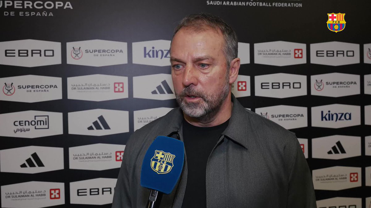 🎙️ Hansi Flick and Roony speak after the semi-final triumph.