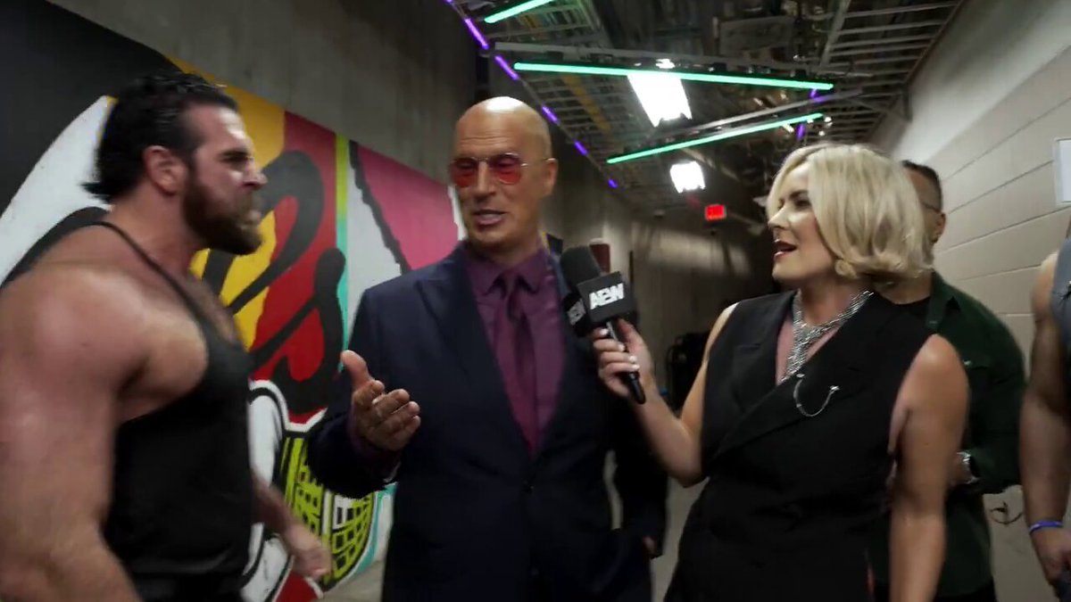 Jake Something is making his AEW debut!!! He's the latest member of the Don Callis Family and will be going by "Jake Doyle"