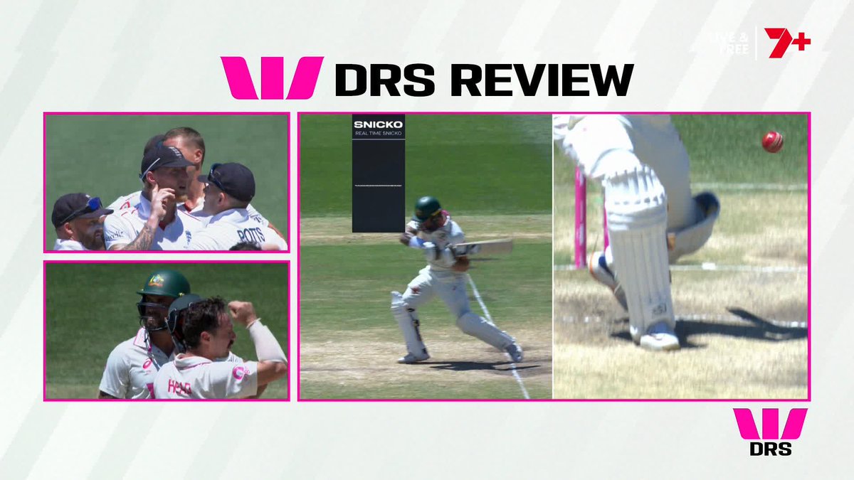 We couldn't get out of this series without some more Snicko chat 🤷‍♂️ This was given not out...