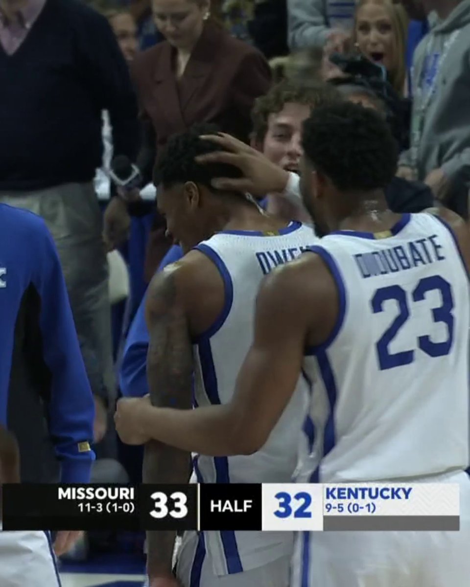 OTEGA OWEH FROM BEYOND HALF COURT 🤯