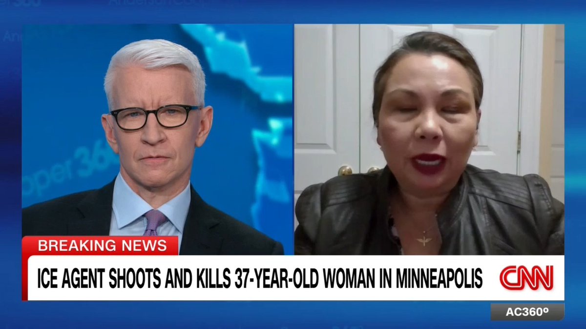 Protesters gathered in Minneapolis tonight after a woman was shot and killed by an ICE agent . "ICE has not made Minneapolis safer, and it certainly didn't make Chicago safer," says Democratic Sen. Tammy Duckworth of Illinois.