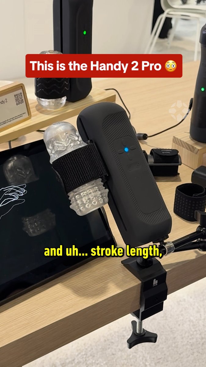 The Handy 2 Pro can reach ludicrous speeds...but only if you're willing to void the warranty. #CES