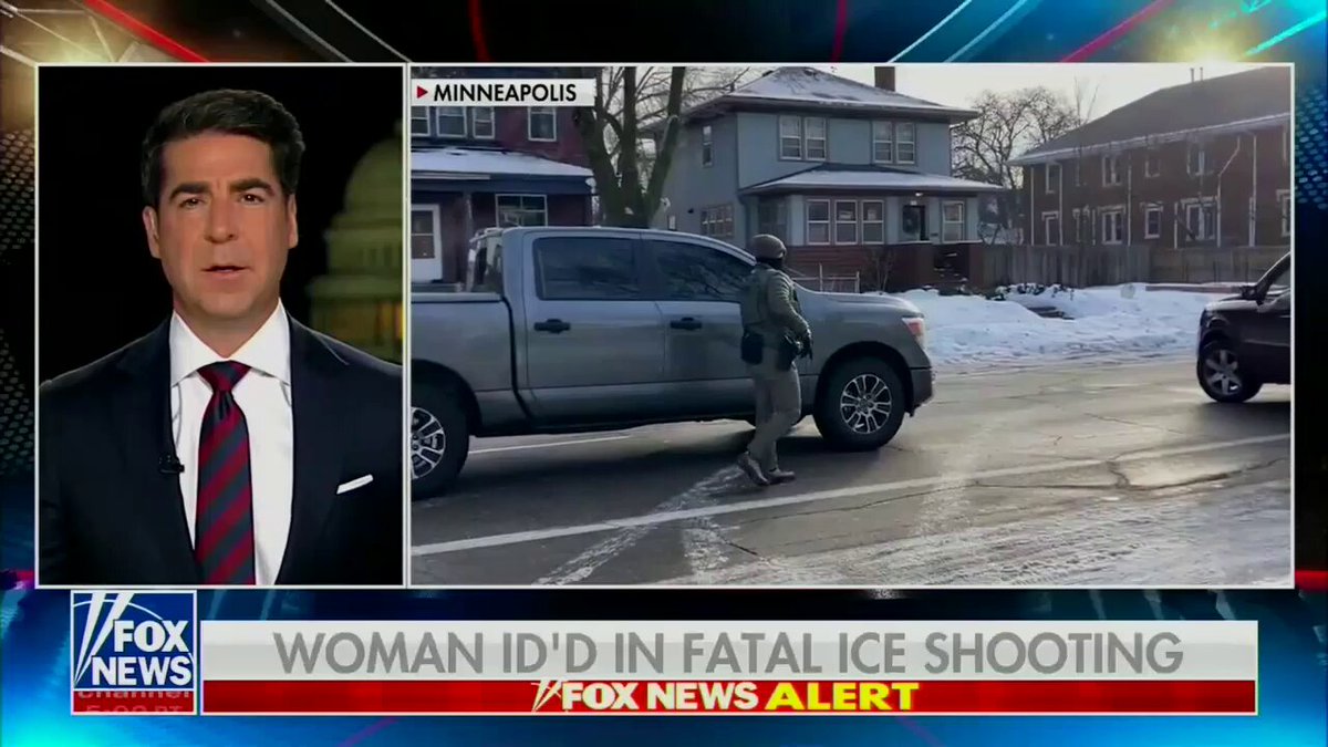 Jesse Watters highlights that Renee Nicole Good, the woman killed by ICE, had "pronouns in her bio" and "leaves behind a lesbian partner and a child from a previous marriage"