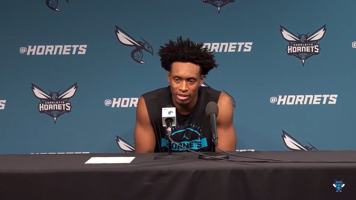 🎙️ Collin Sexton on his team-first mentality after being subbed out late: "Just playing my role to the best of my ability. God has put me in this position to be able to play basketball and go out there and perform. I'll always be super excited about that." "But when I see a teammate I work out with every day, sit and talk with every day, someone I'm always trying to mentor and give advice to—when he goes and scores, I'm going to celebrate him no matter what. Even if I score 0 points, that's my brother." "I could easily be upset about not being in the game. But hey, why? We're a team and we're all trying to go in the right direction together. You can't do that if one person is in their feelings or upset about someone else doing good. It doesn't work like that."