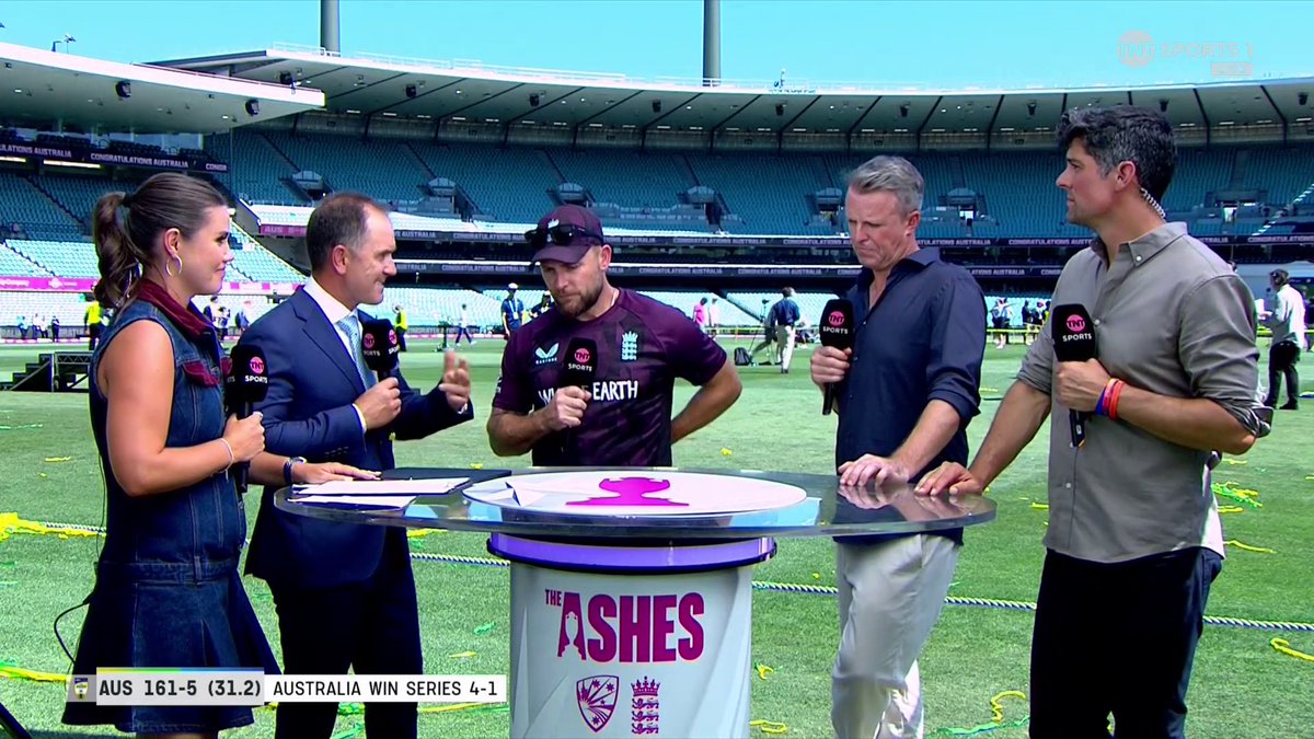 Brendon McCullum says he’s “keen to carry on” after a frustrating Ashes loss.