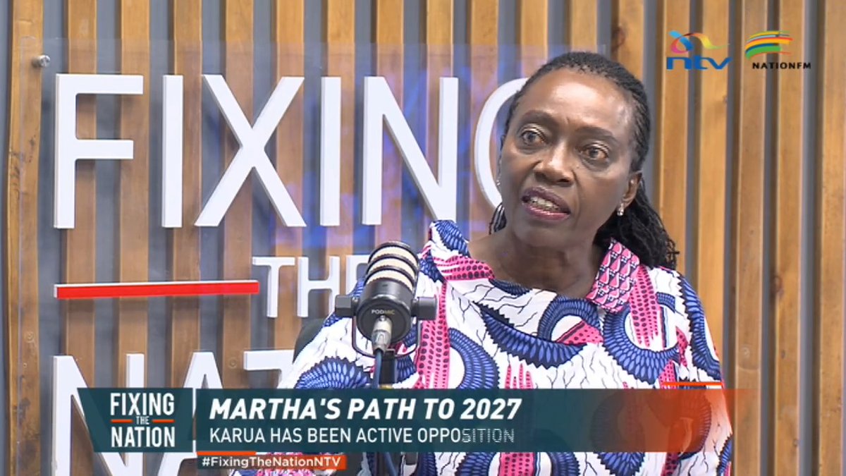 Martha Karua: How do you tally (presidential votes) for 7 days? You are manipulating. By midnight or slightly before, we should know who is President. PLP Party Leader speaks on BOMAS and what IEBC must do differently in 2027. #FixingTheNationNTV Nation FM Eric Latiff Nomadic Panda 🐼 JM Media