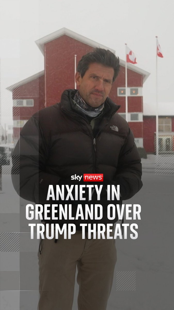 The US President has made it increasingly clear that he is serious about taking Greenland from Denmark. Trump has ignored warnings that such a take over would ruin the NATO alliance. Dominic Waghorn reports ⬇️
