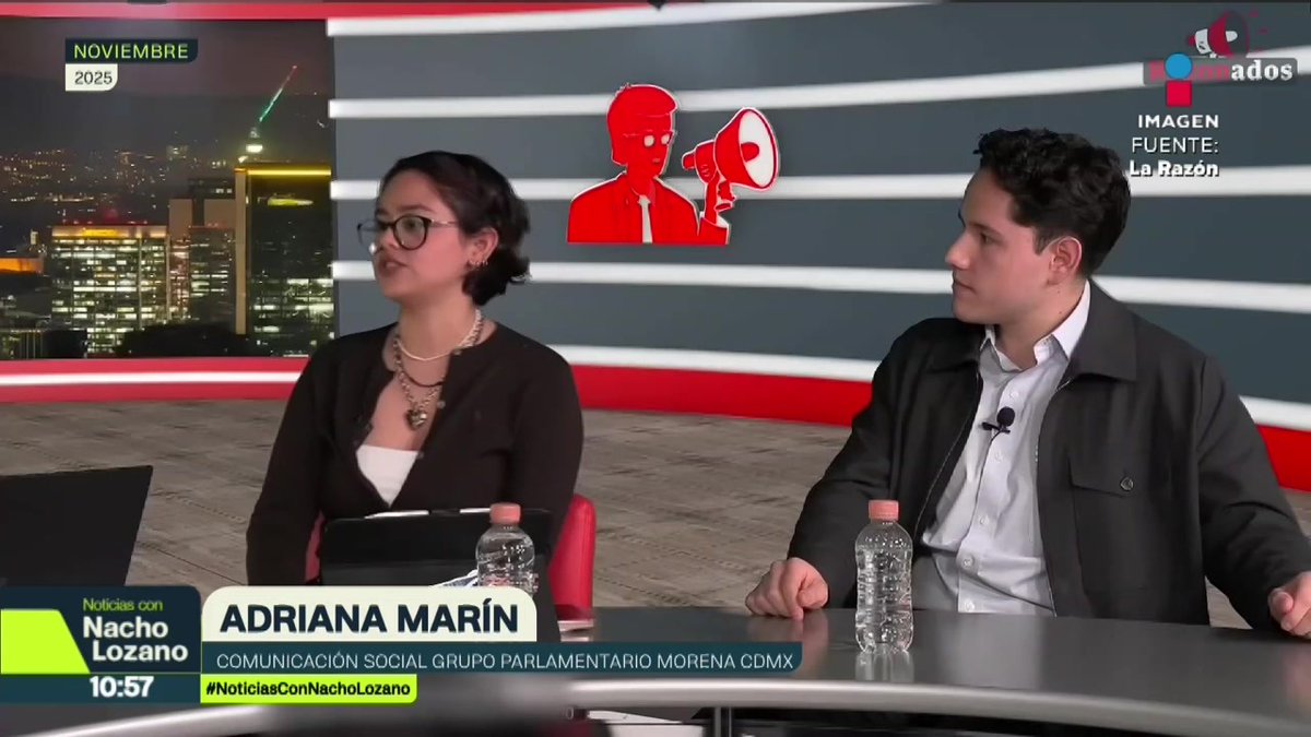 El Grupo Parlamentario de #Morena se deslindó en un comunicado de lo dicho por Adriana Marín, una de sus colaboradoras de comunicación social, donde aseguró en un debate del año pasado, que el #narcotráfico es uno de los principales empleadores a nivel nacional: