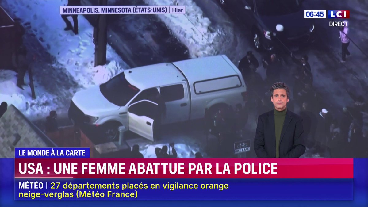 🔴 Une scène qui choque. Aux États-Unis, une femme a été tuée à bout portant par un agent de la police de l'immigration. À l'arrière se trouvait son fils de 6 ans. L'administration Trump parle de légitime défense, mais les images semblent démontrer le contraire ⤵️