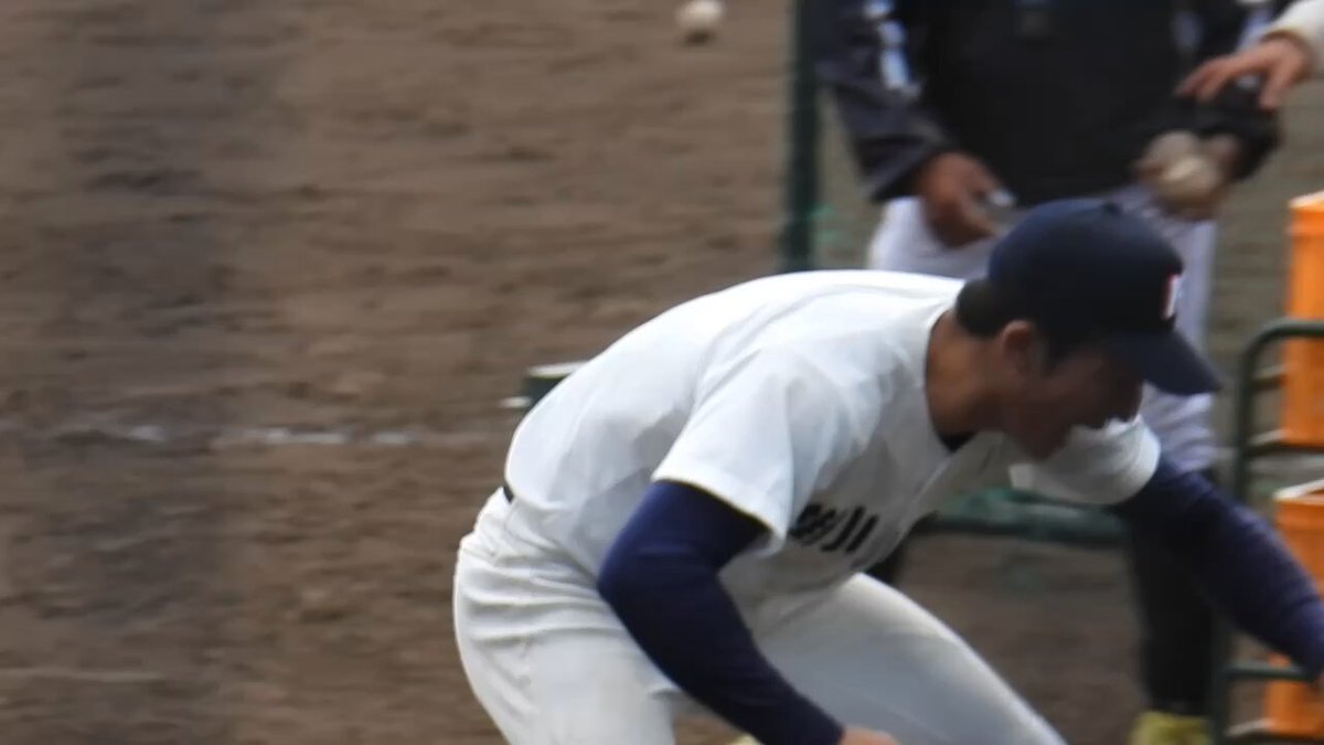 中日に指名された石川大峨が沼津キャンプで松トレやってる動画