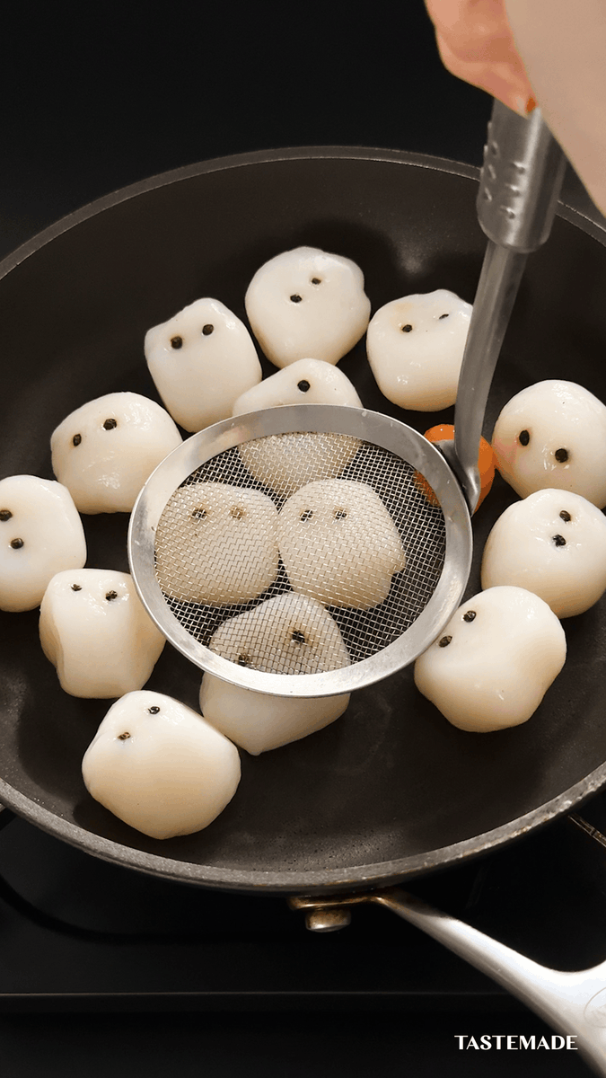 キッチンから悲鳴が聞こえると思ったら玉こんにゃくだった件