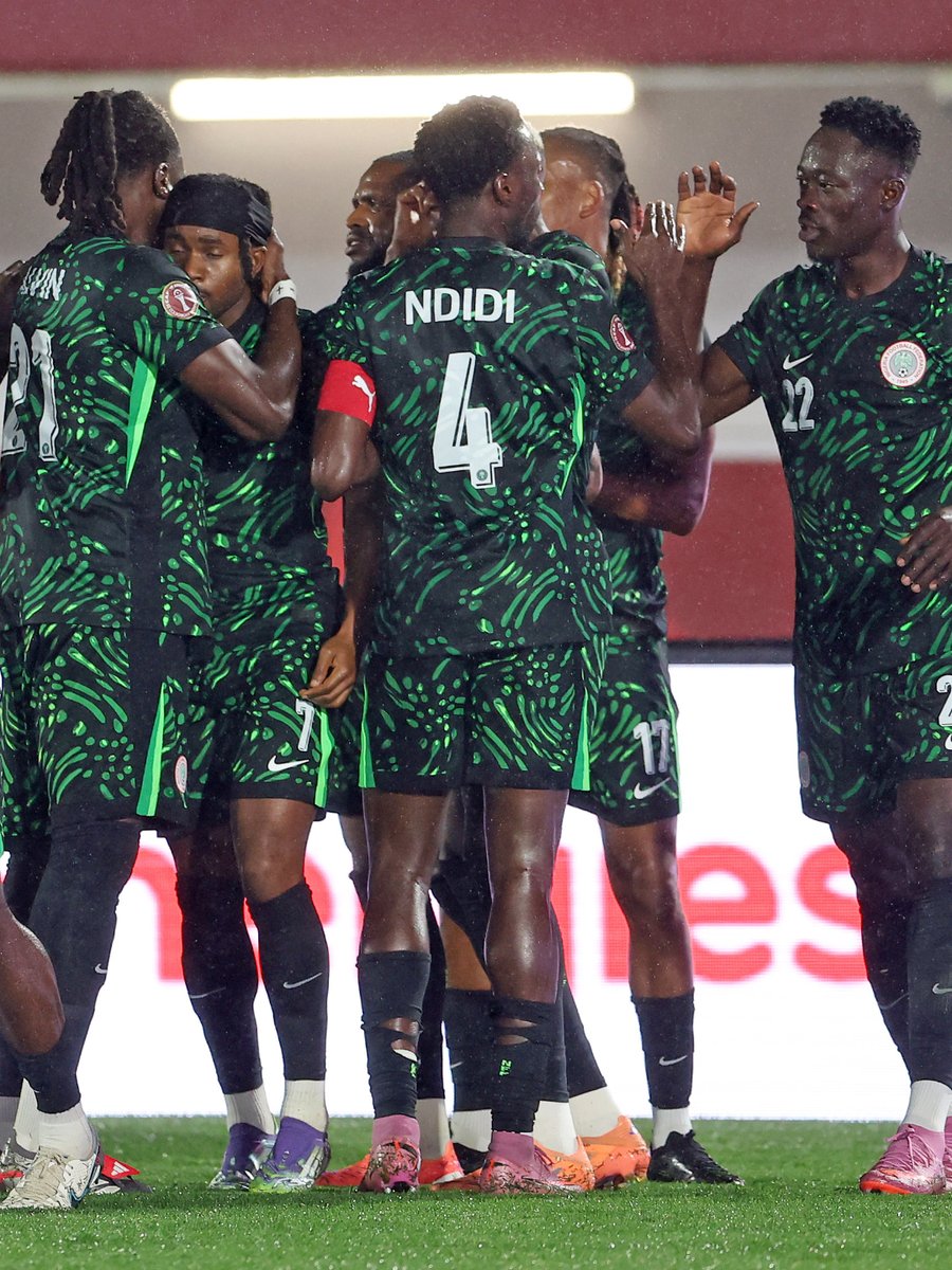 With every click, Nigeria found the net. The biggest win of #TotalEnergiesAFCON2025 so far. 🇳🇬 #WePlayDifferent
