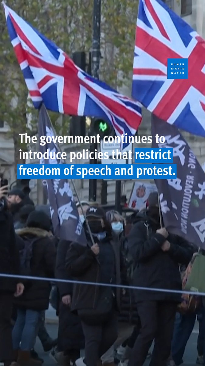 The right to protest is under attack in the United Kingdom. In a new report, HRW documents that the UK’s Labour government has failed to reverse sweeping anti-protest laws introduced by the previous Conservative government. Learn more: