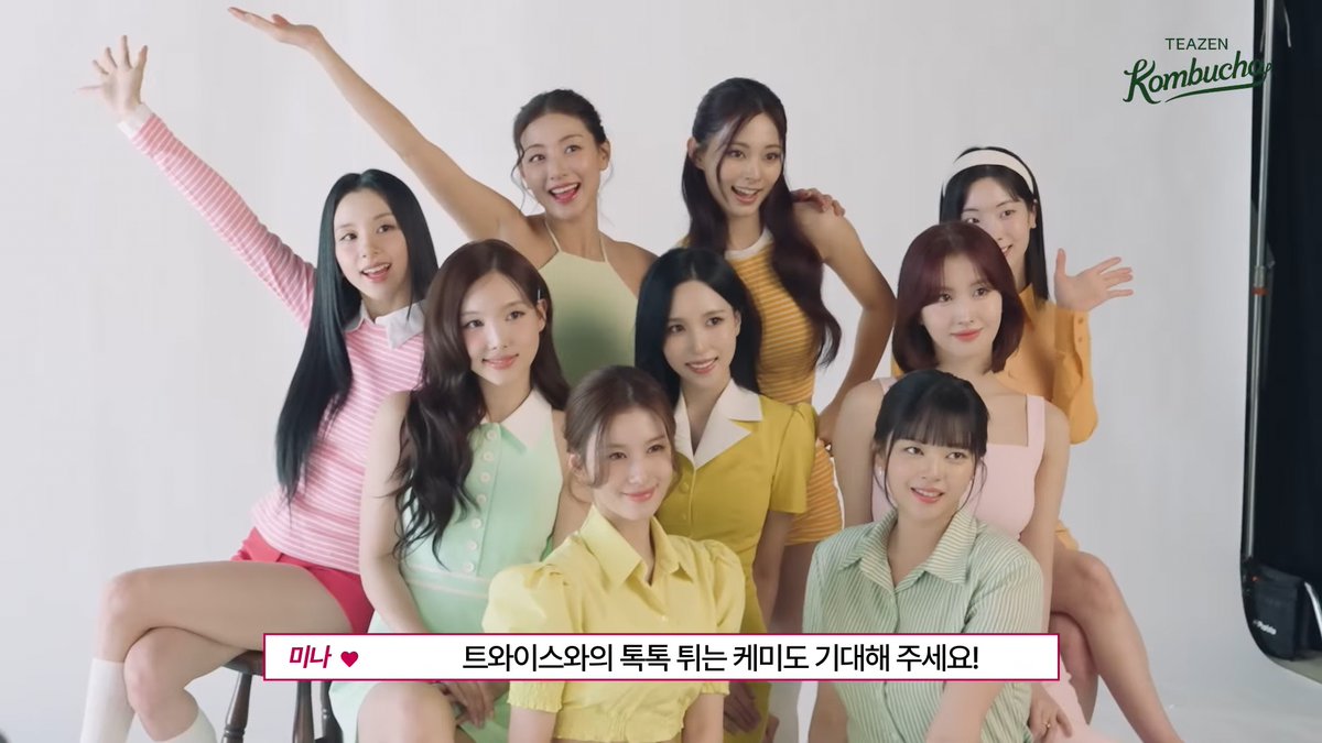 TWICE FOR TEAZEN KOMBUCHA