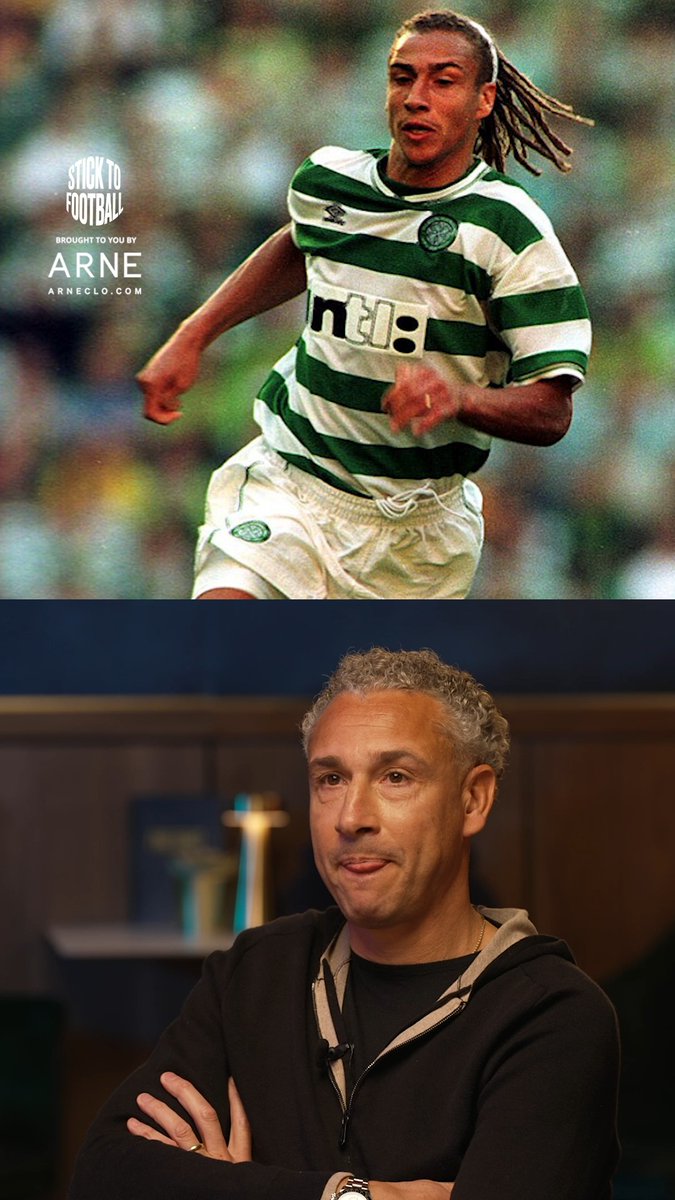 "Celtic is my club!" ❤️ Henrik Larsson on the moment he knew Celtic was the one for him. 🤝