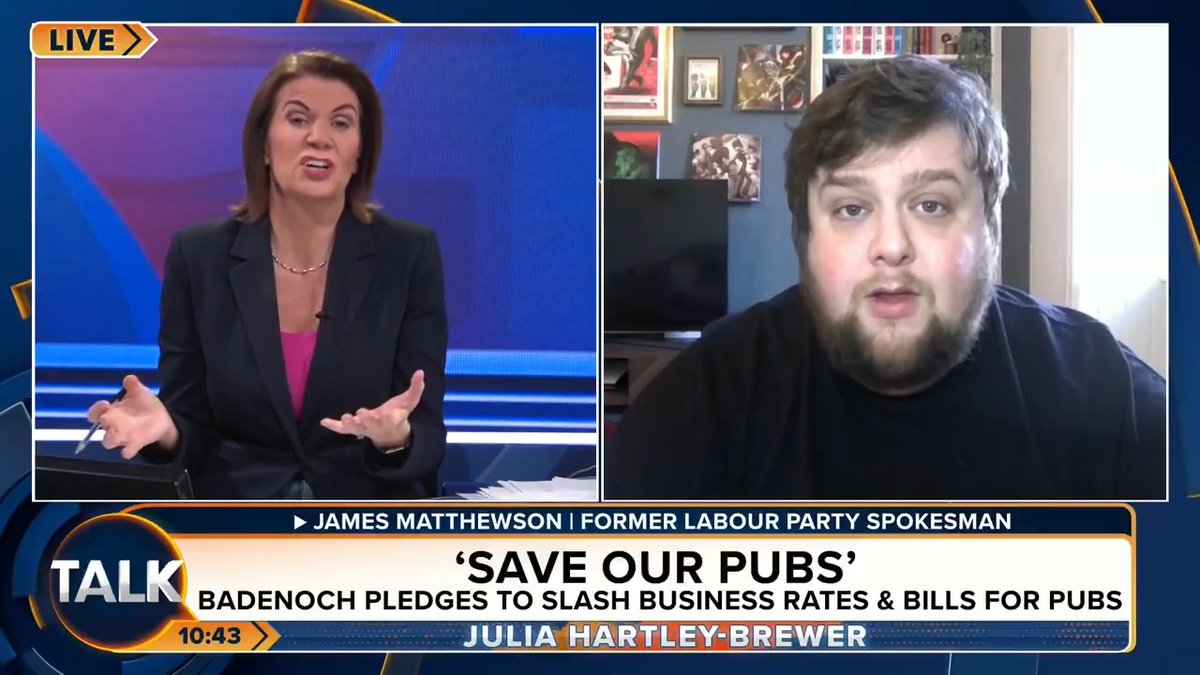 💥Julia Hartley-Brewer and James Matthewson clash over welfare spending. James: "It's about a government supporting its people." JHB: "Yeah, we should just throw money at anyone who makes the wrong decisions and can't be arsed to work..." Julia Hartley-Brewer