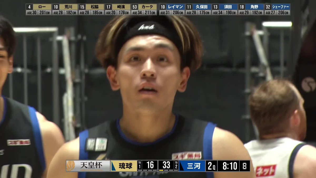 連続2本目は4点プレー❤️‍🔥 三河#11 久保田が雄叫びをあげる！ シーホース三河 📡バスケットLIVEで生配信中 #天皇杯バスケ #バスケで日本を元気に