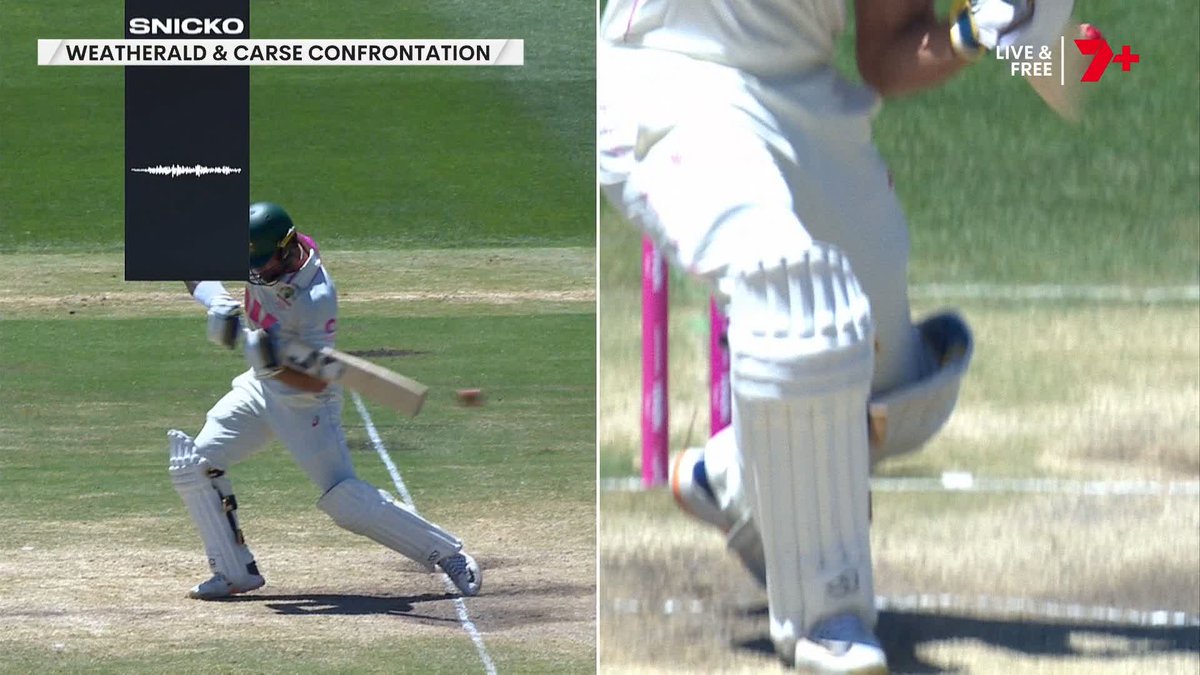 "It's hard to see how you give that not out." 🗣️ Aaron Finch on the controversial Snicko decision at the SCG