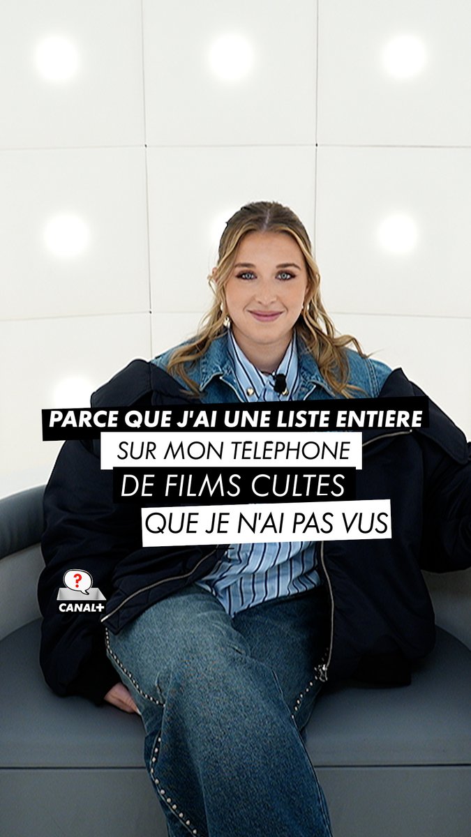 Helena va devoir binger quelques heures les films cultes qu’elle n’a pas vus… 🙈